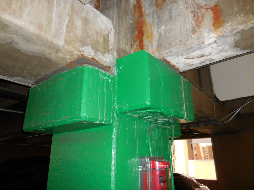 1401 17th Garage before column